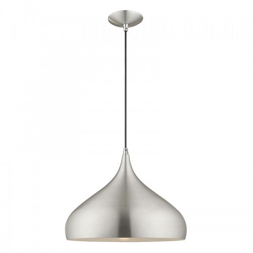 LIVEX LIGHTING  41174-66  Metal Shade Mini Pendant