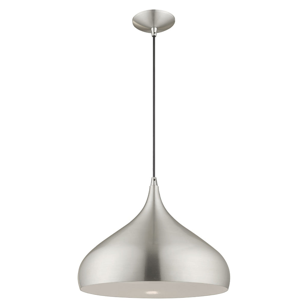 LIVEX LIGHTING  41174-66  Metal Shade Mini Pendant