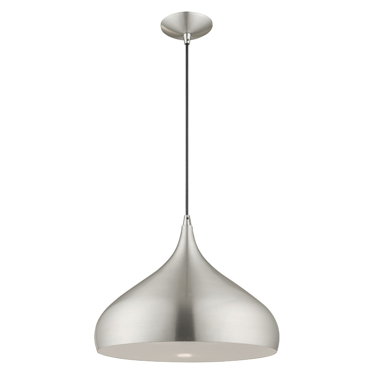 LIVEX LIGHTING  41174-66  Metal Shade Mini Pendant