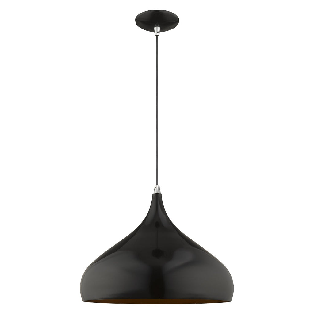 LIVEX LIGHTING  41174-68  Metal Shade Mini Pendant