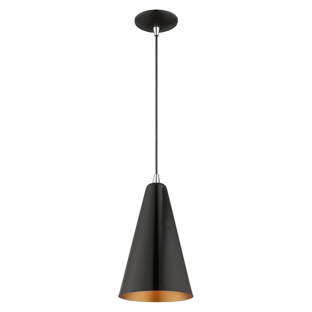 LIVEX LIGHTING  41175-68  Metal Shade Mini Pendant