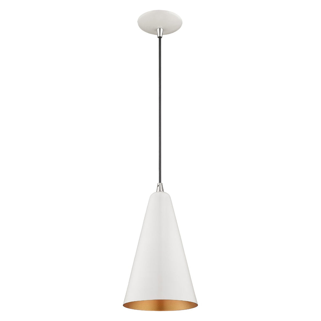 LIVEX LIGHTING  41175-69  Metal Shade Mini Pendant