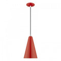 LIVEX LIGHTING  41175-72  Metal Shade Mini Pendant