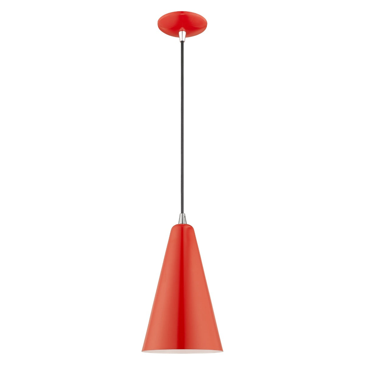 LIVEX LIGHTING  41175-72  Metal Shade Mini Pendant