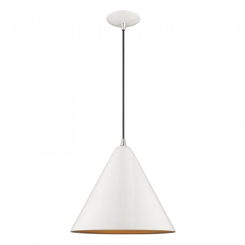 LIVEX LIGHTING  41176-69  Metal Shade Mini Pendant
