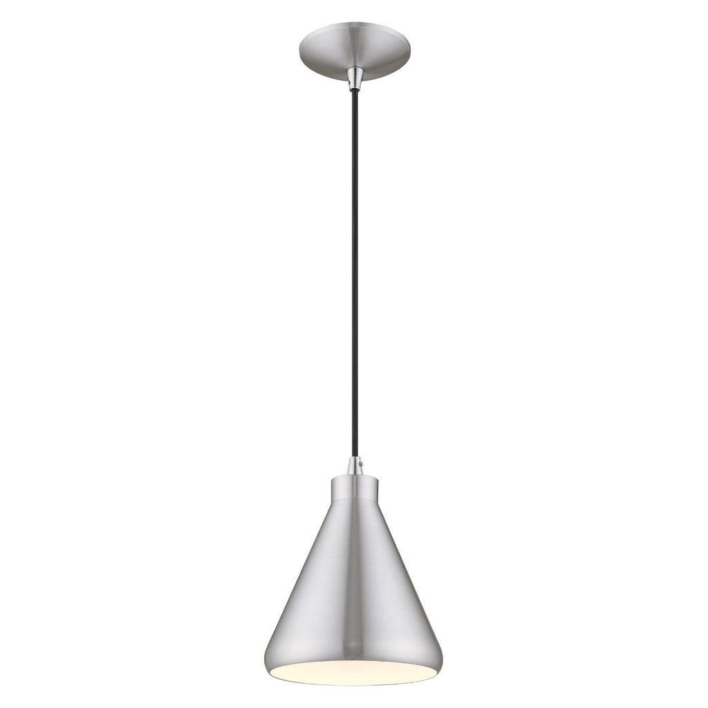 LIVEX LIGHTING  41177-66  Metal Shade Mini Pendant