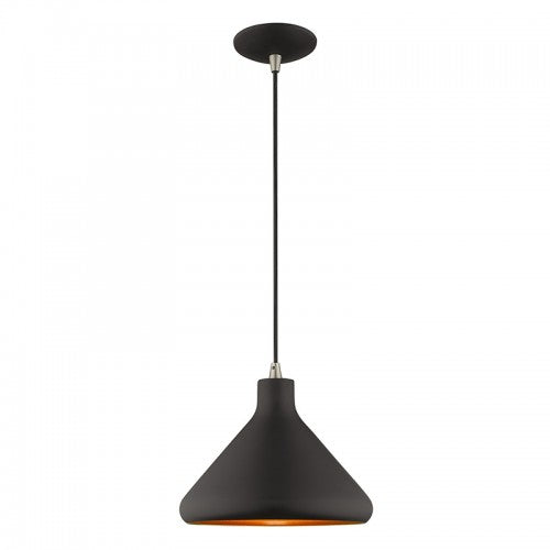 LIVEX LIGHTING  41178-04  Metal Shade Mini Pendant