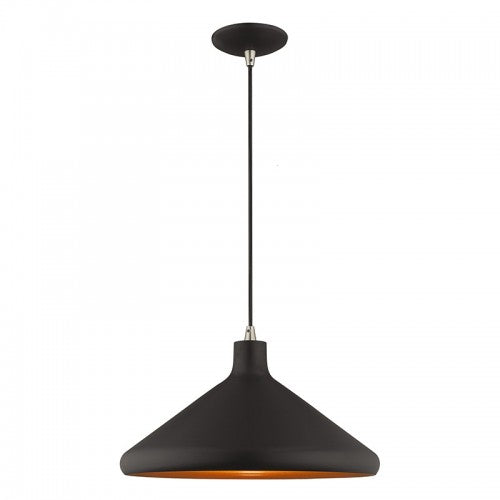 LIVEX LIGHTING  41179-04  Metal Shade Mini Pendant