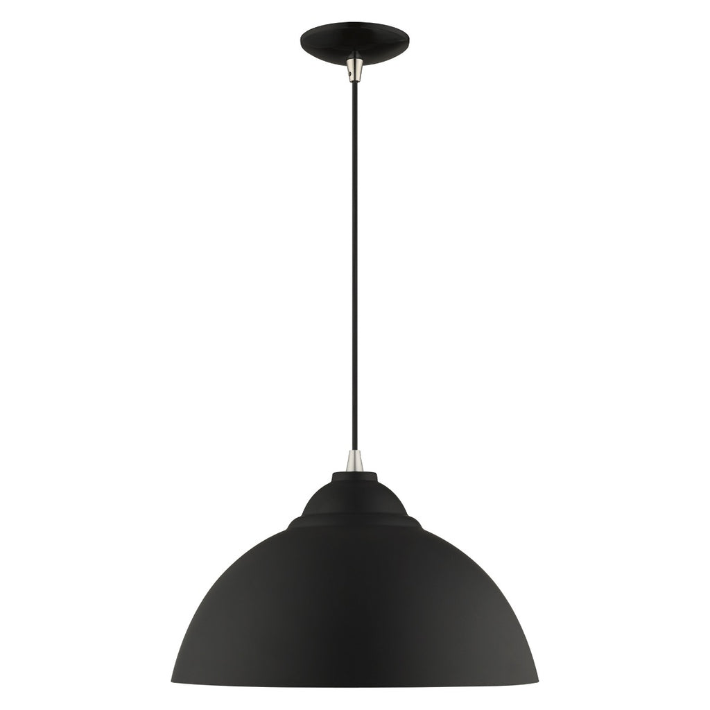 LIVEX LIGHTING  41180-04  Metal Shade Mini Pendant