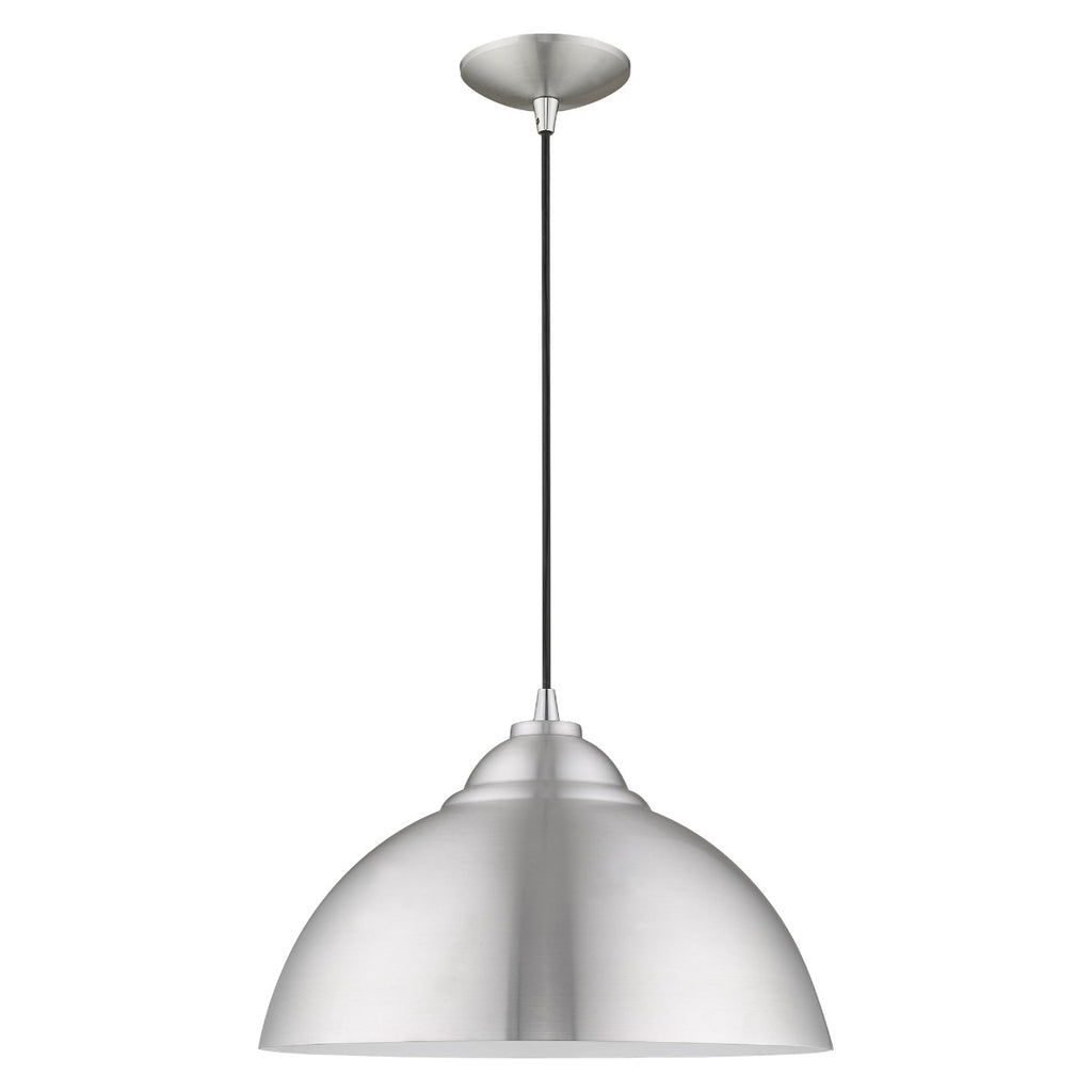 LIVEX LIGHTING  41180-66  Metal Shade Mini Pendant