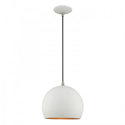 LIVEX LIGHTING  41181-03  Metal Shade Mini Pendant
