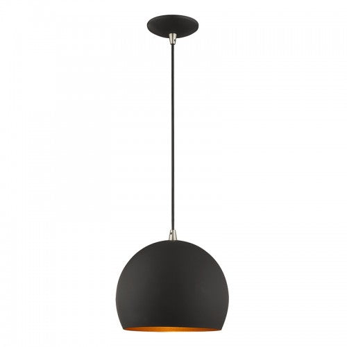 LIVEX LIGHTING  41181-04  Metal Shade Mini Pendant