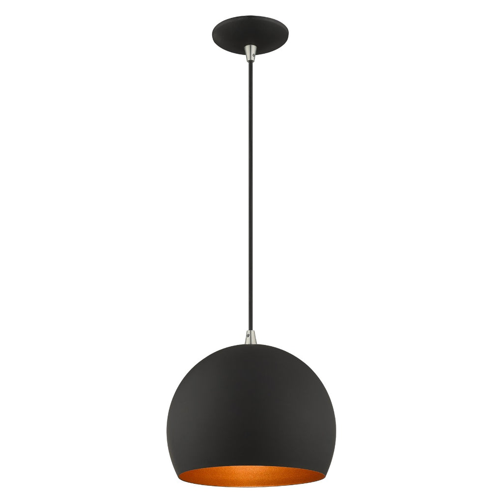 LIVEX LIGHTING  41181-04  Metal Shade Mini Pendant