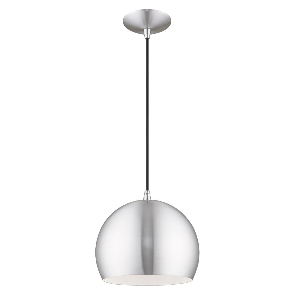 LIVEX LIGHTING  41181-66  Metal Shade Mini Pendant
