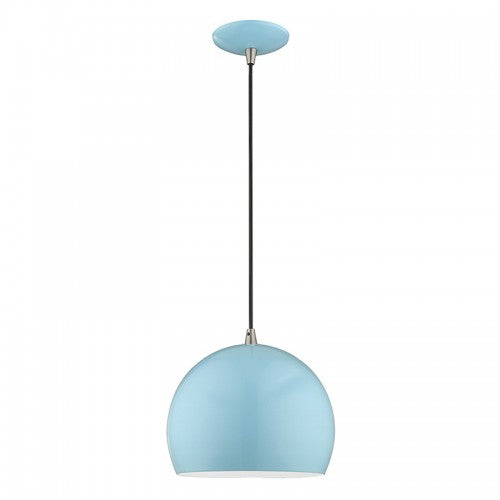 LIVEX LIGHTING  41181-74  Metal Shade Mini Pendant