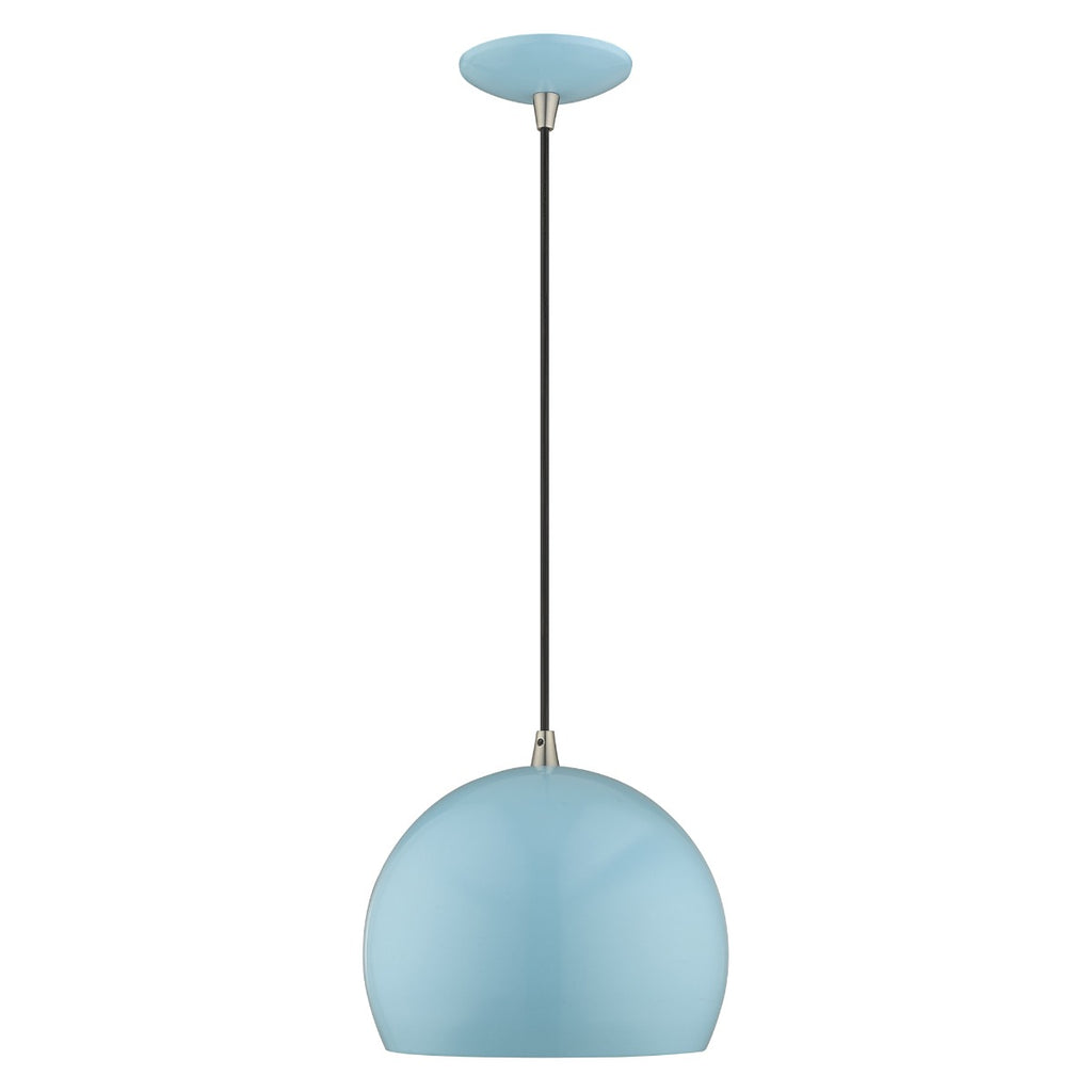 LIVEX LIGHTING  41181-74  Metal Shade Mini Pendant