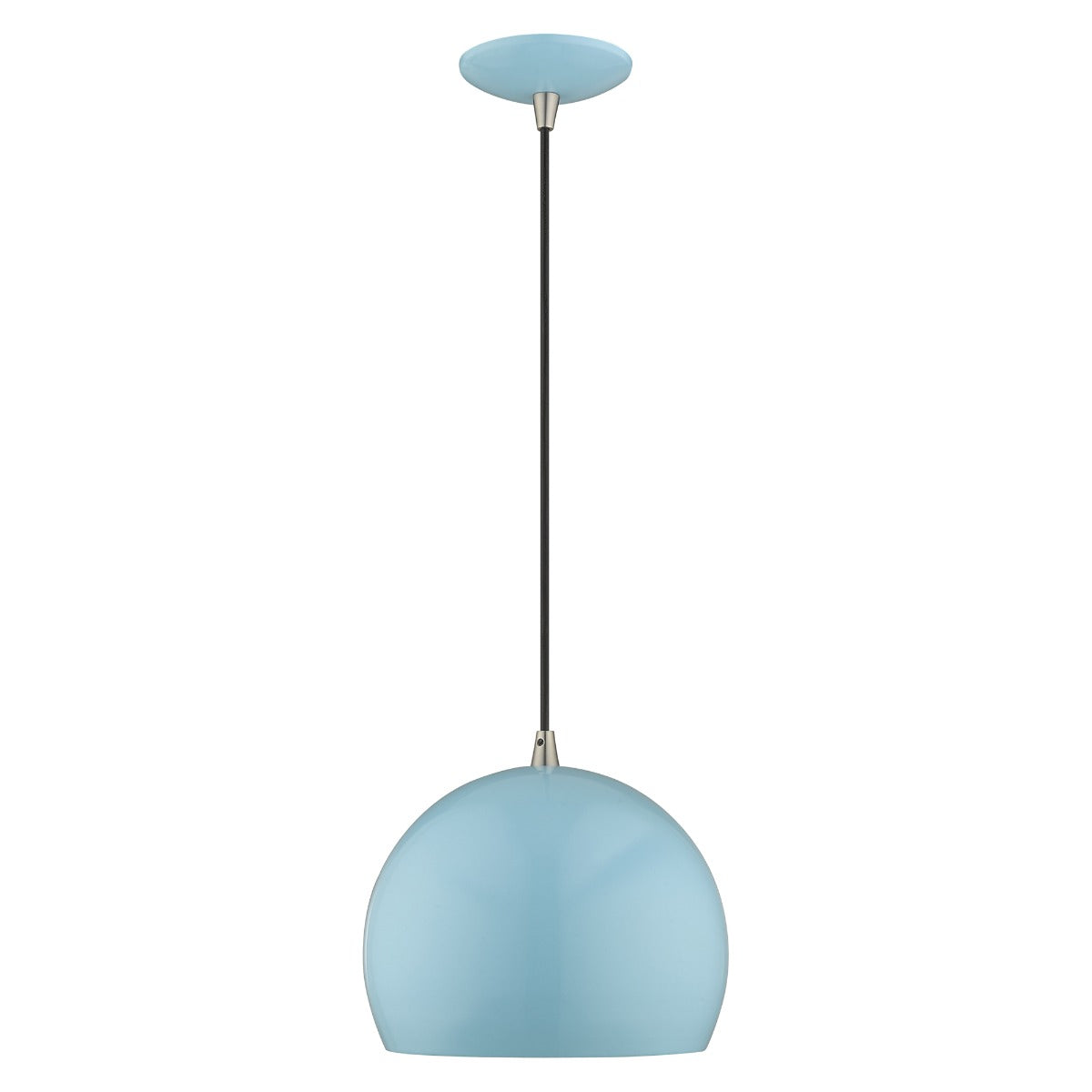 LIVEX LIGHTING  41181-74  Metal Shade Mini Pendant