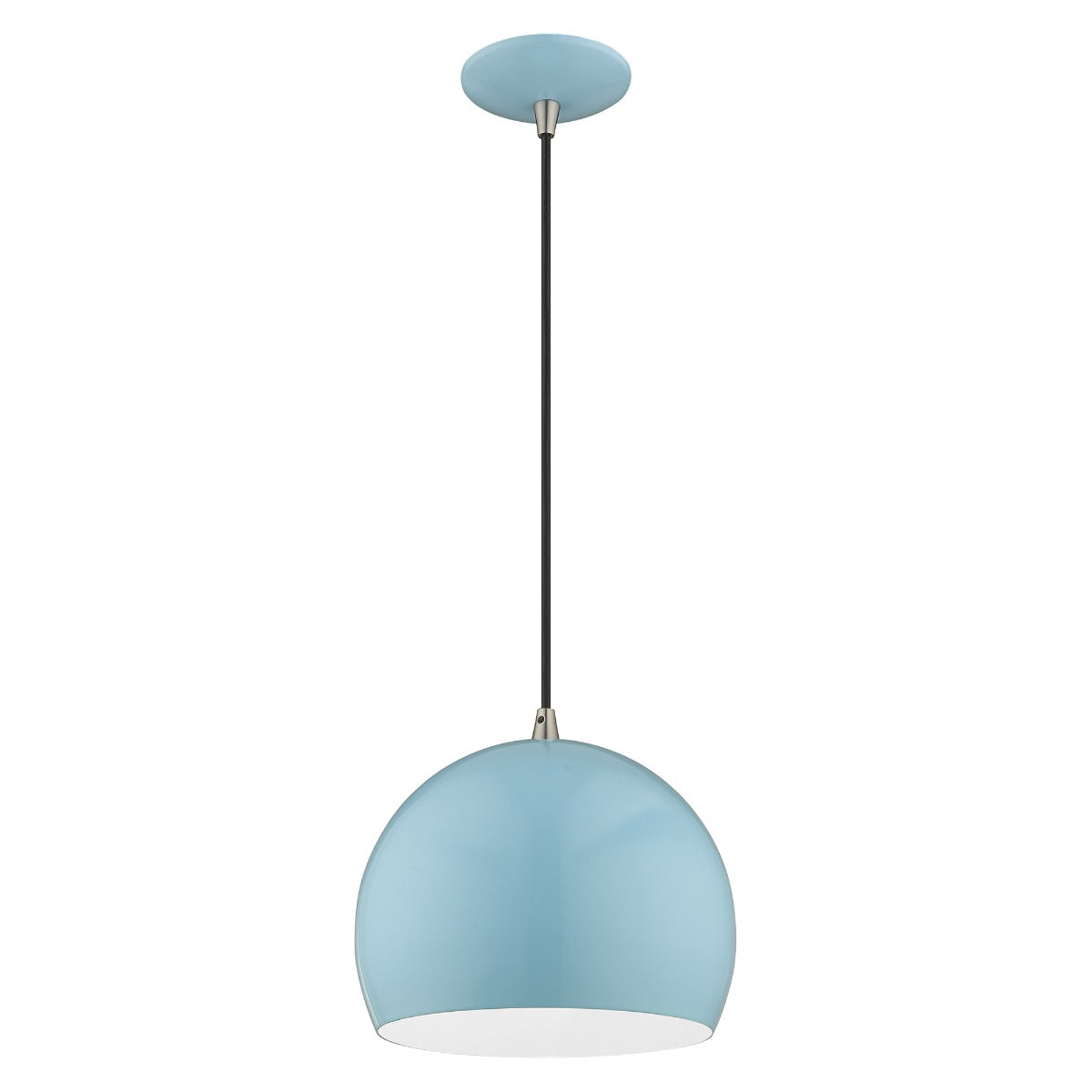 LIVEX LIGHTING  41181-74  Metal Shade Mini Pendant