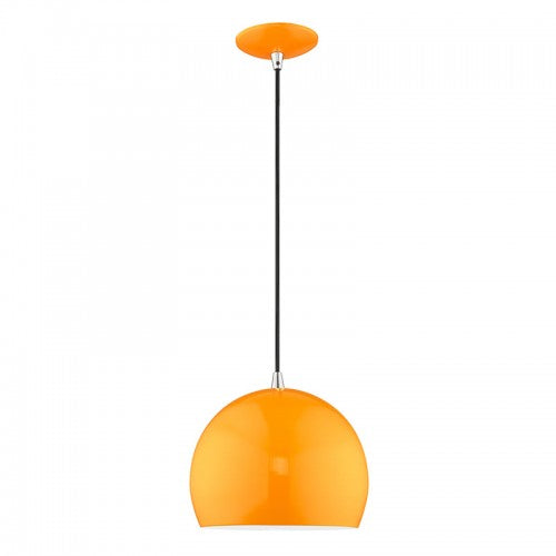 LIVEX LIGHTING  41181-77  Metal Shade Mini Pendant
