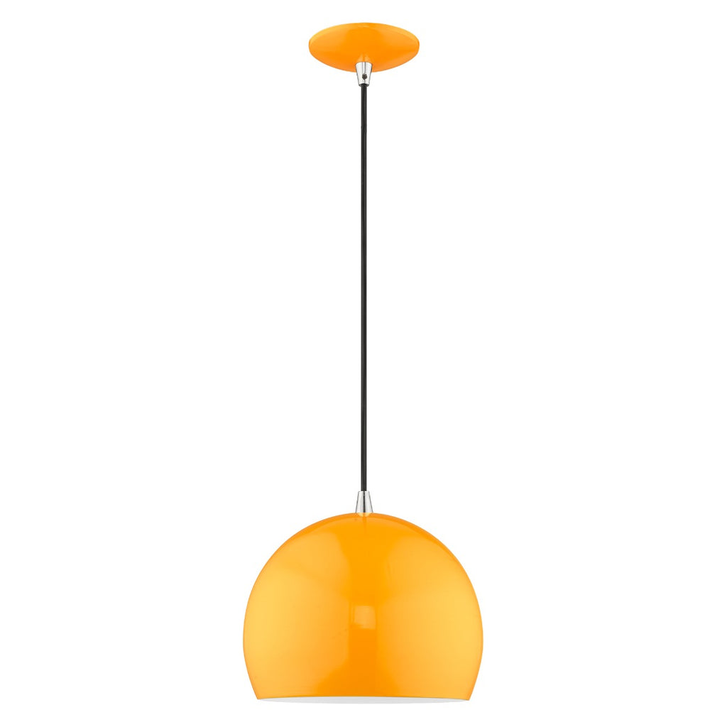 LIVEX LIGHTING  41181-77  Metal Shade Mini Pendant