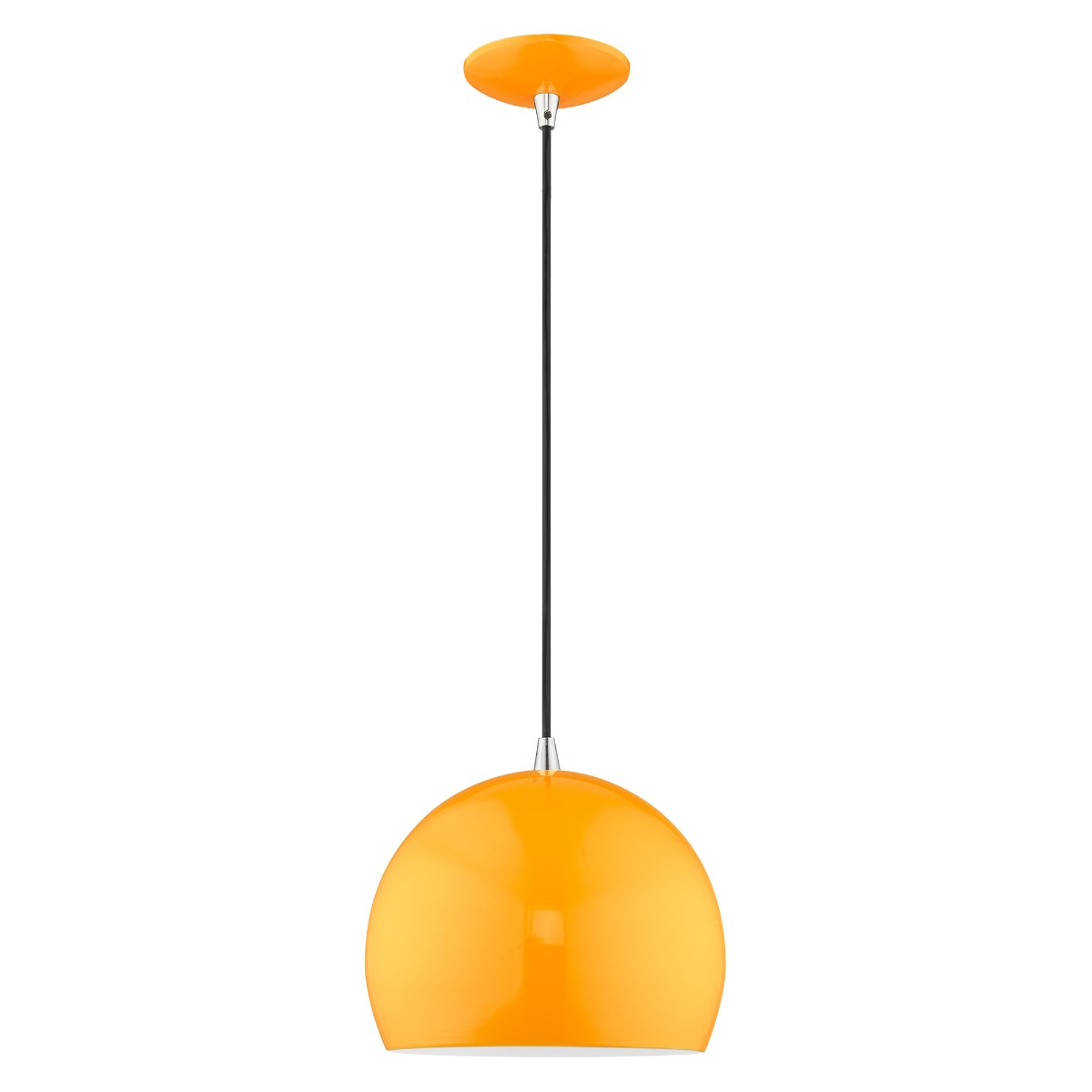 LIVEX LIGHTING  41181-77  Metal Shade Mini Pendant