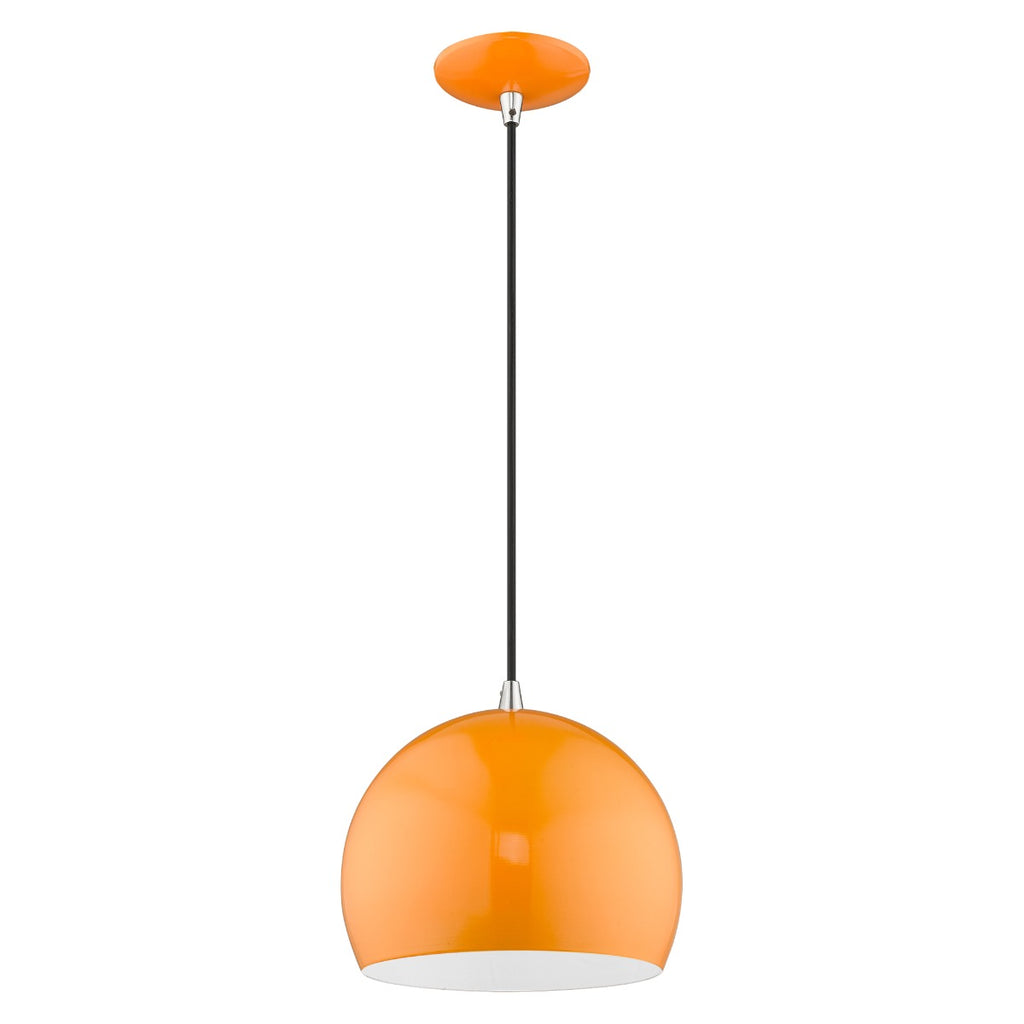LIVEX LIGHTING  41181-77  Metal Shade Mini Pendant