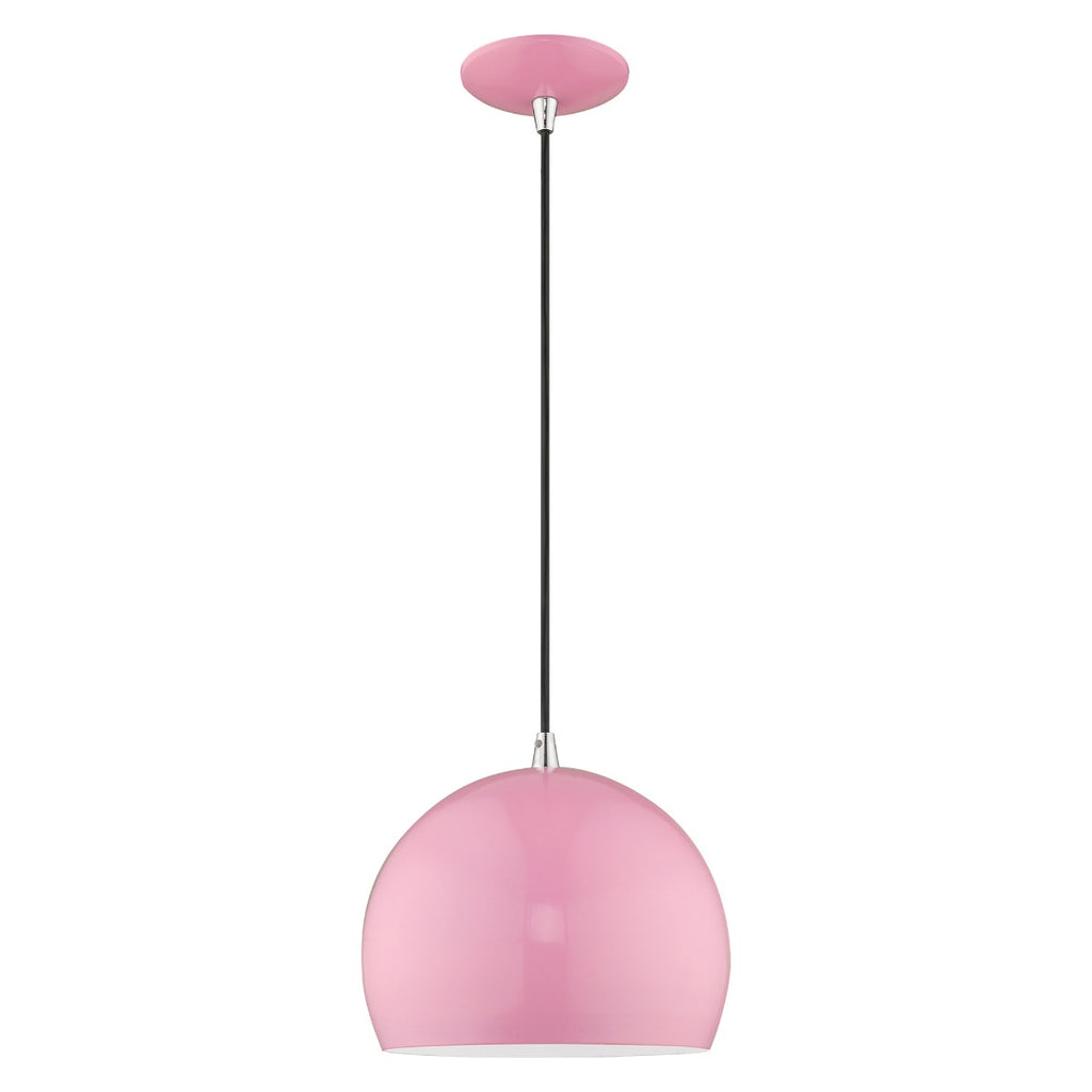 LIVEX LIGHTING  41181-79  Metal Shade Mini Pendant