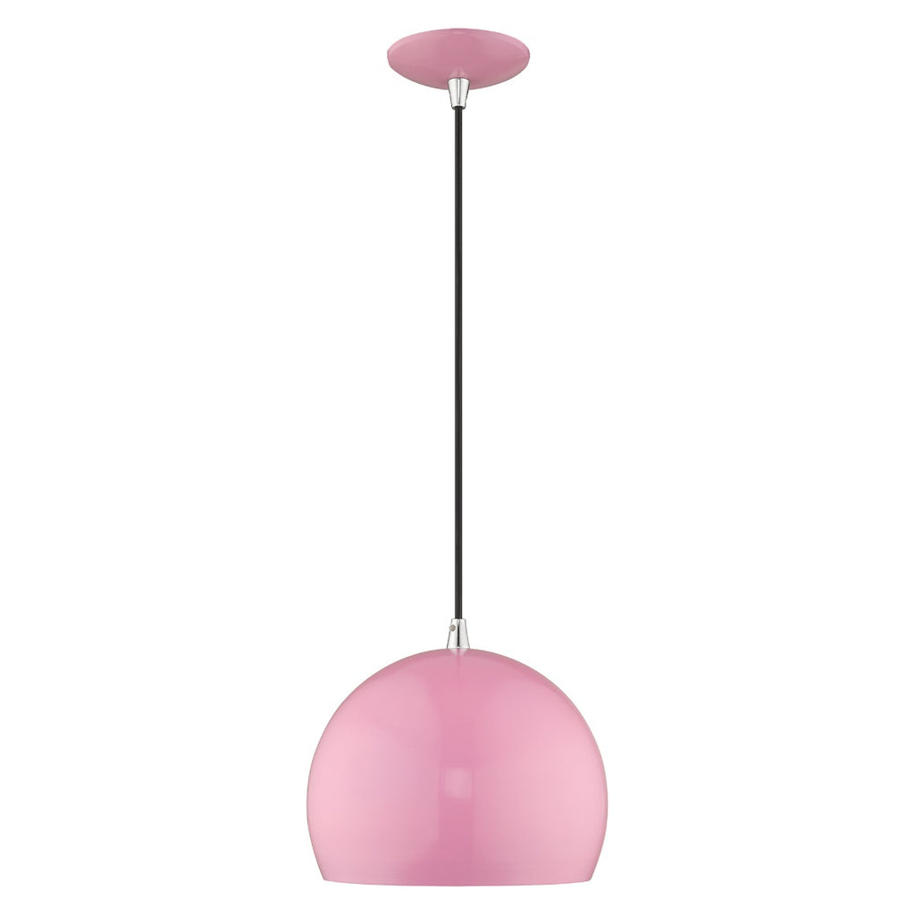 LIVEX LIGHTING  41181-79  Metal Shade Mini Pendant