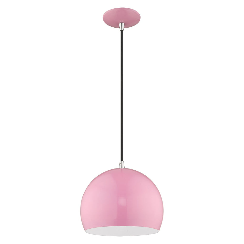 LIVEX LIGHTING  41181-79  Metal Shade Mini Pendant