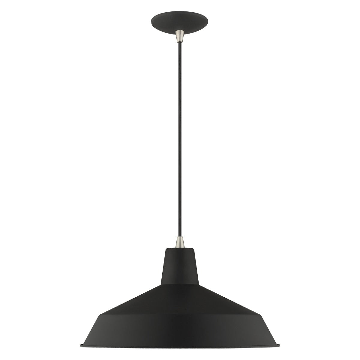 LIVEX LIGHTING  41183-04  Metal Shade Mini Pendant