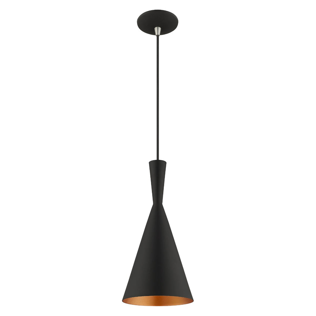 LIVEX LIGHTING  41185-04  Metal Shade Mini Pendant