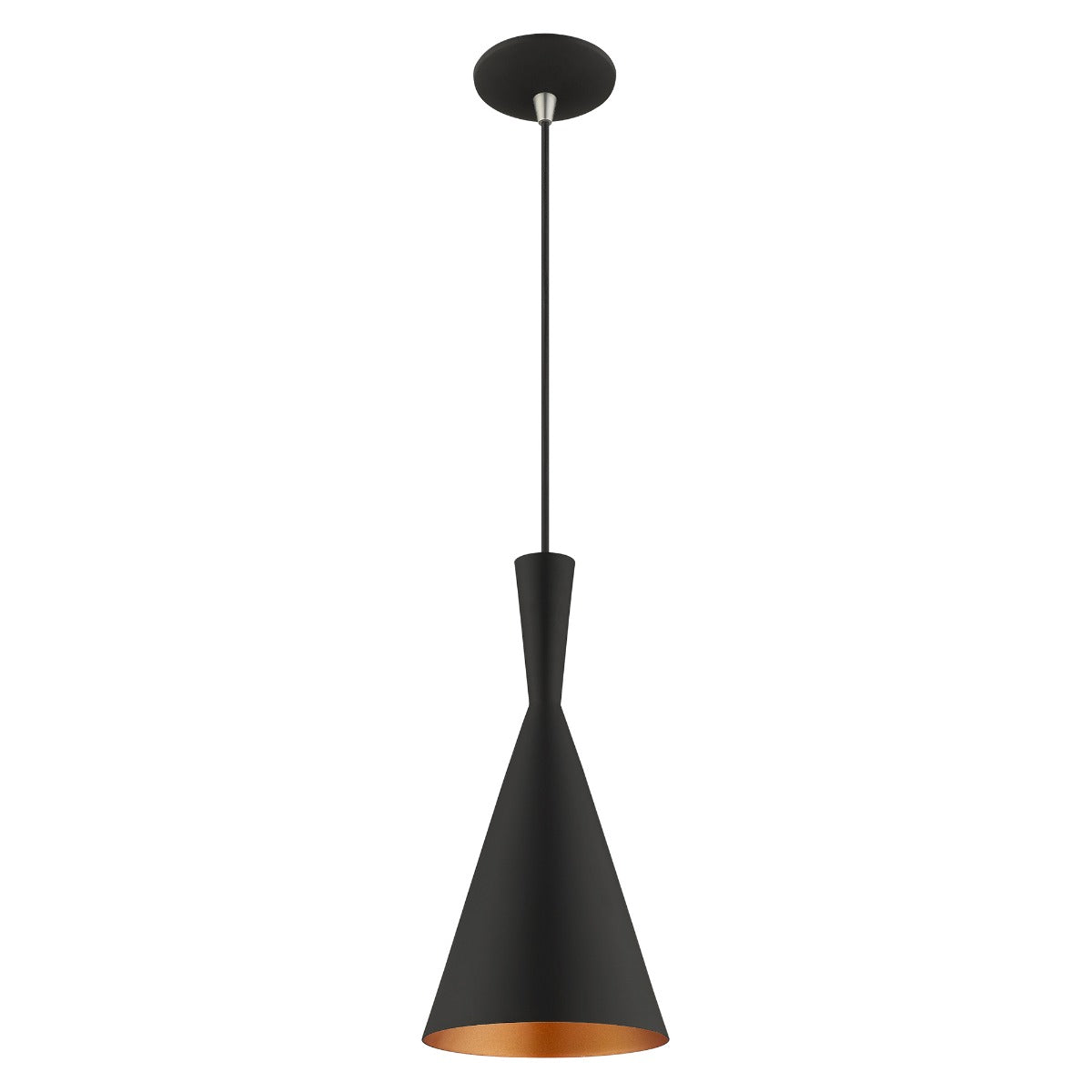 LIVEX LIGHTING  41185-04  Metal Shade Mini Pendant
