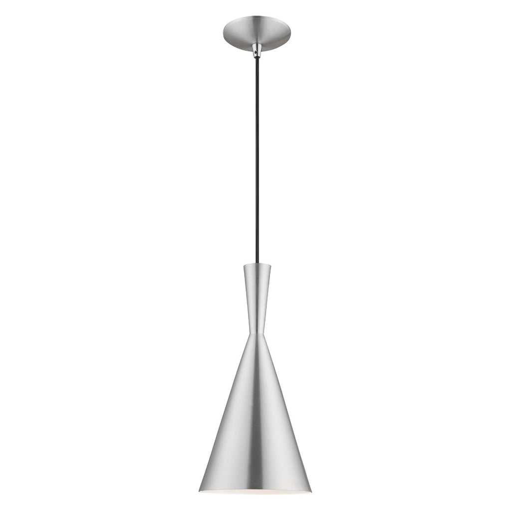 LIVEX LIGHTING  41185-66  Metal Shade Mini Pendant