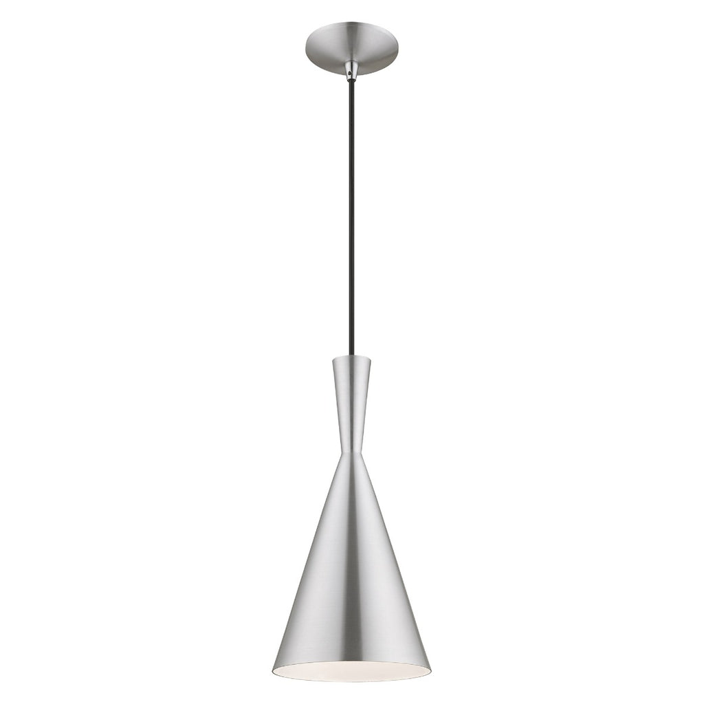 LIVEX LIGHTING  41185-66  Metal Shade Mini Pendant