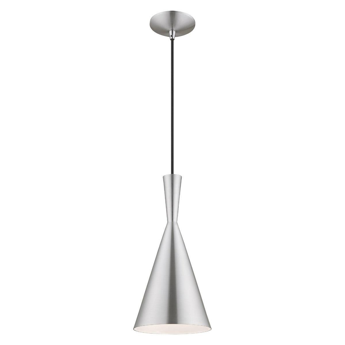 LIVEX LIGHTING  41185-66  Metal Shade Mini Pendant
