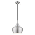 LIVEX LIGHTING  41186-66  Metal Shade Mini Pendant