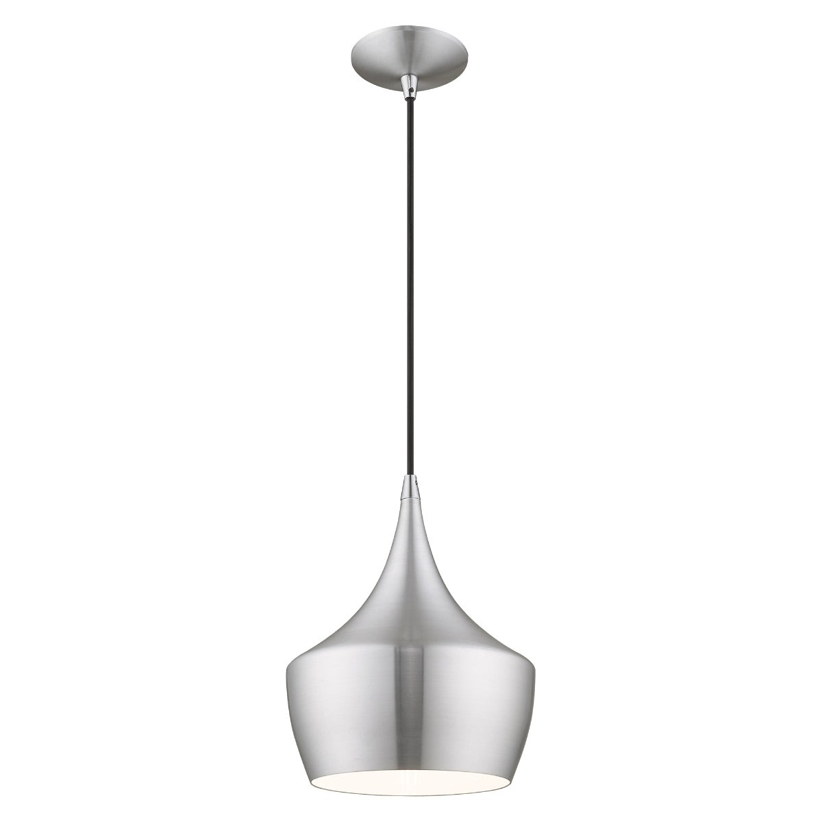 LIVEX LIGHTING  41186-66  Metal Shade Mini Pendant
