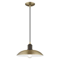 LIVEX LIGHTING  41193-01 Metal Shade Mini Pendant