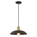 LIVEX LIGHTING  41193-07  Metal Shade Mini Pendant