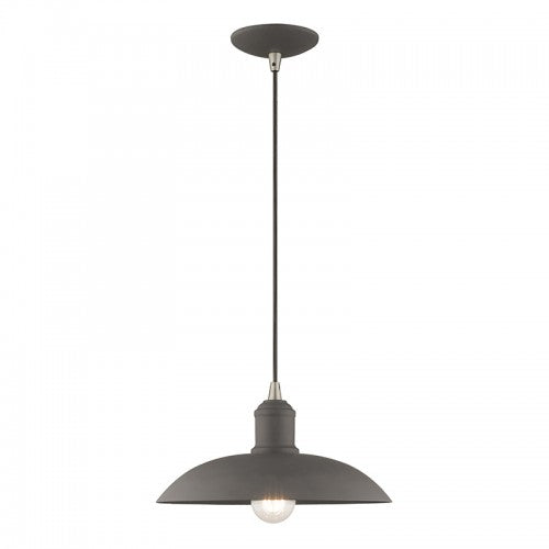 LIVEX LIGHTING  41193-76  Metal Shade Mini Pendant
