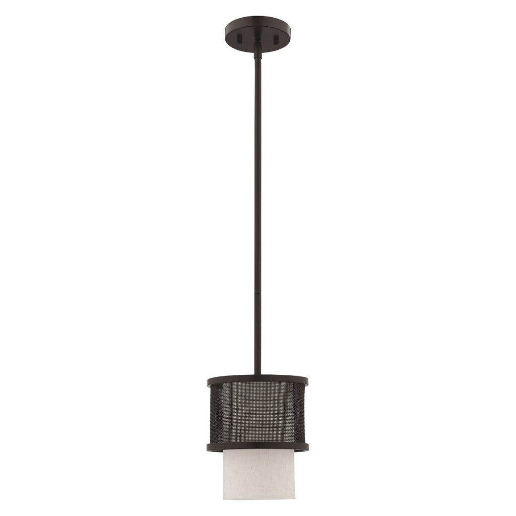 LIVEX LIGHTING  41201-07  Braddock  Mini Pendant