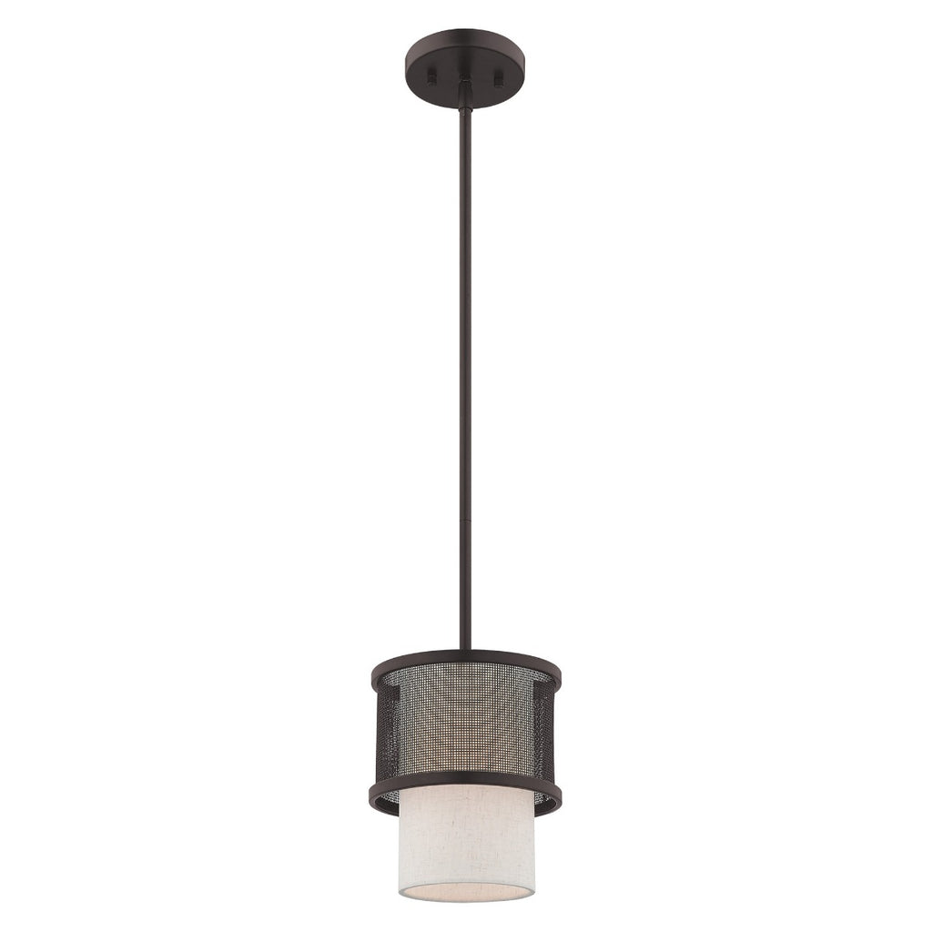LIVEX LIGHTING  41201-07  Braddock  Mini Pendant