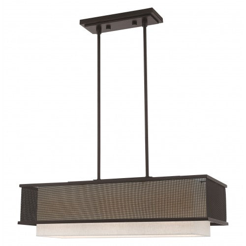LIVEX LIGHTING  41204-07  Braddock  Linear Chandelier