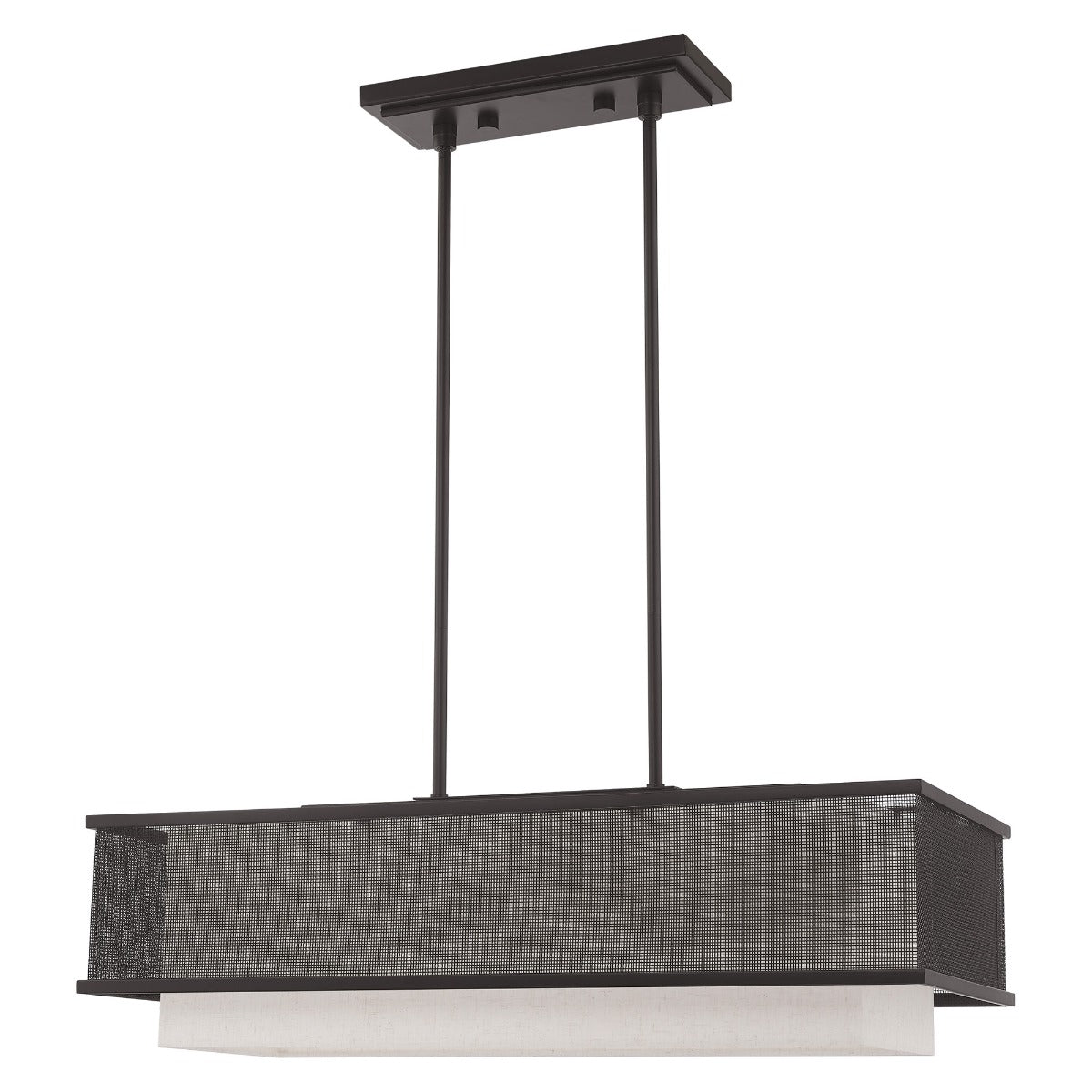 LIVEX LIGHTING  41204-07  Braddock  Linear Chandelier