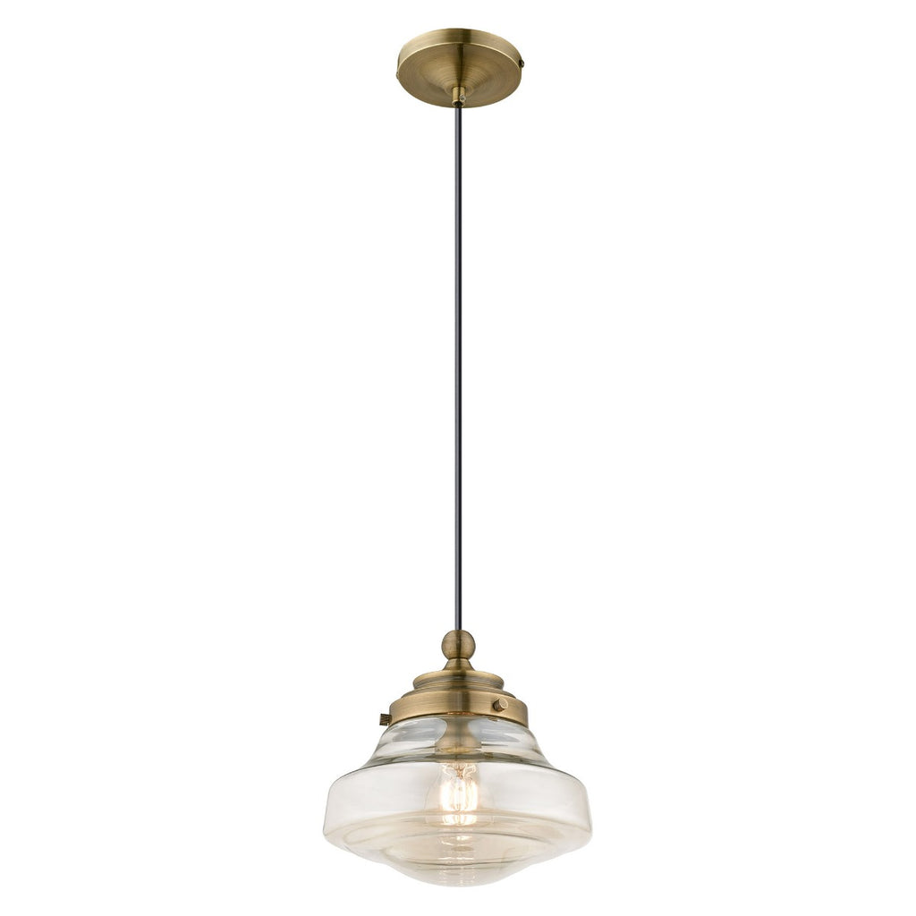 LIVEX LIGHTING  41223-01  Art Glass Mini Pendant