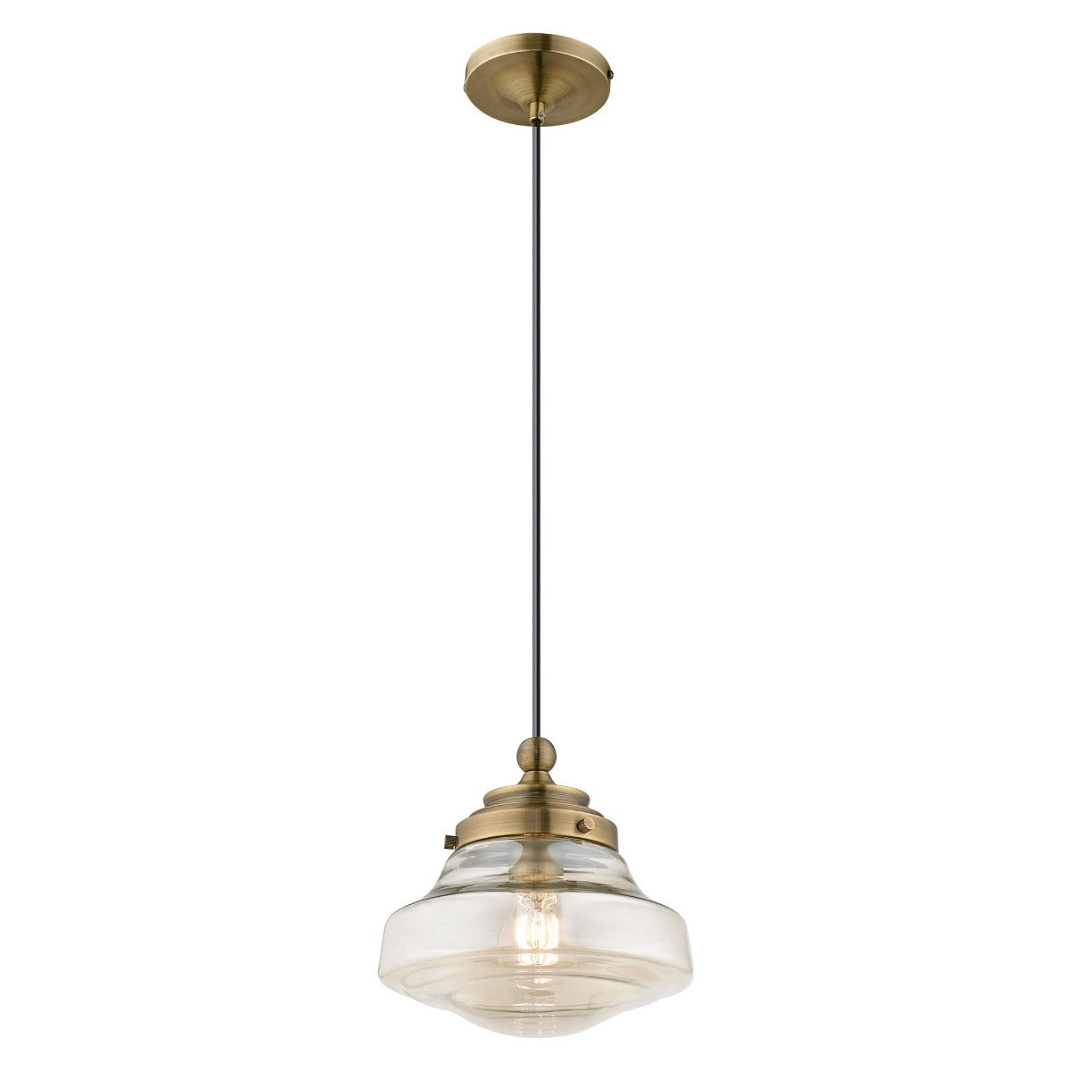 LIVEX LIGHTING  41223-01  Art Glass Mini Pendant