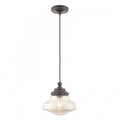 LIVEX LIGHTING  41223-92  Art Glass Mini Pendant