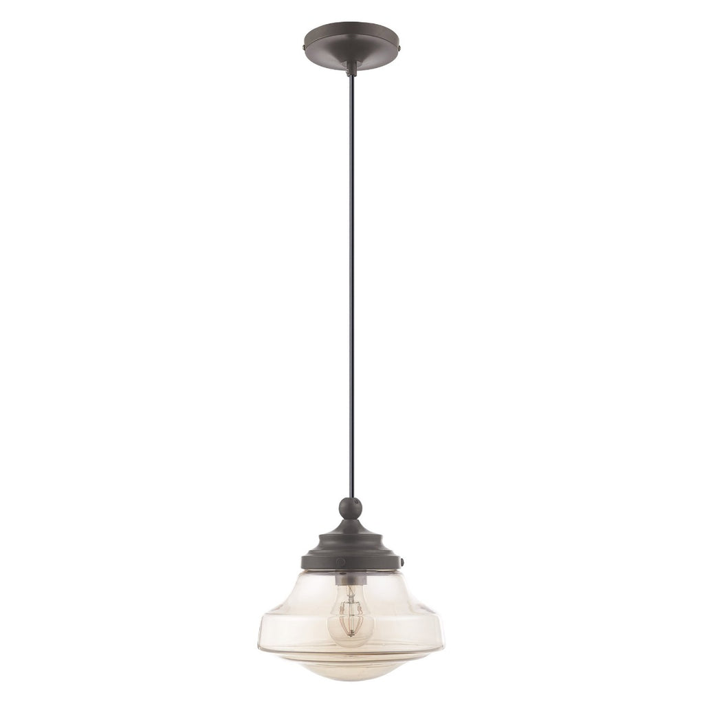 LIVEX LIGHTING  41223-92  Art Glass Mini Pendant