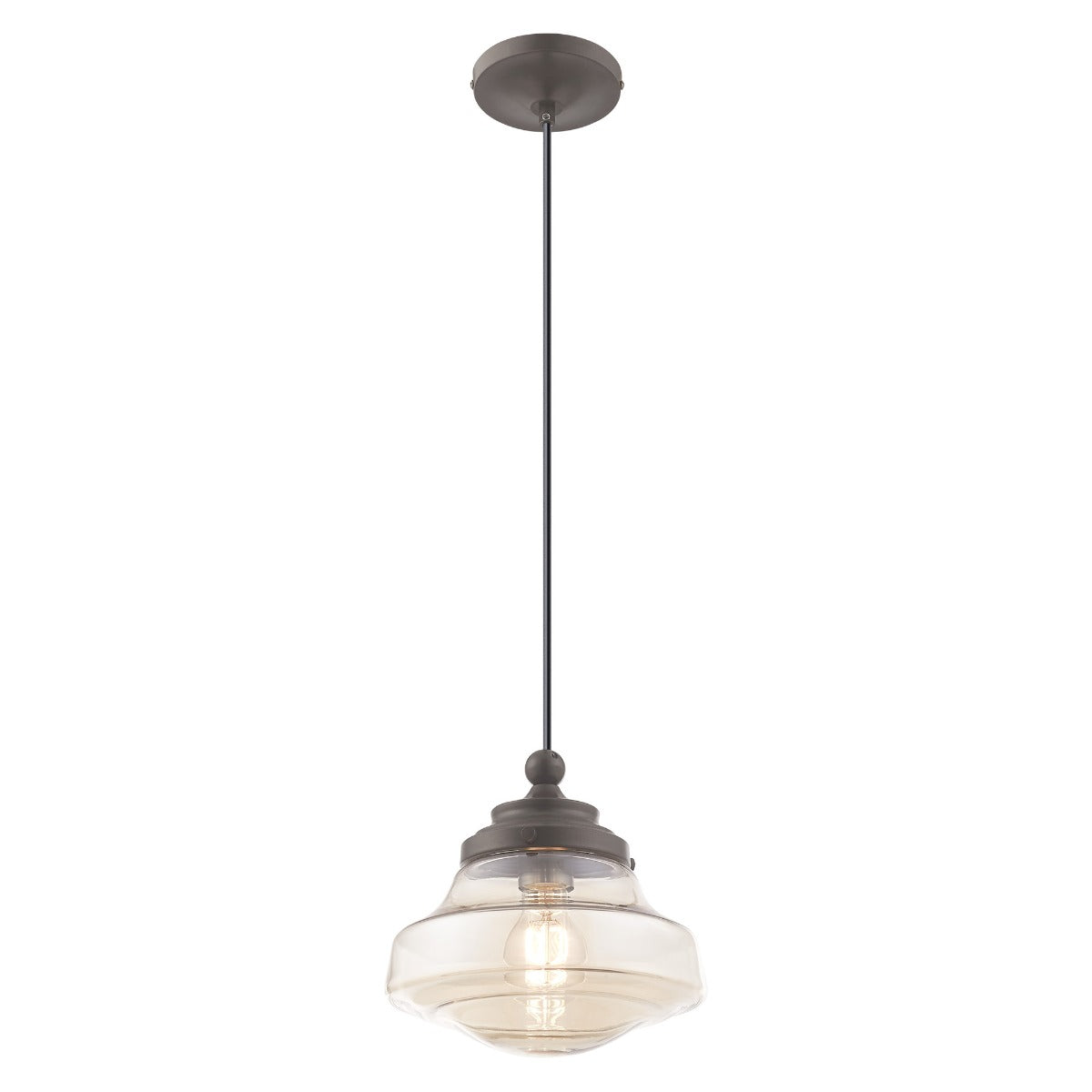 LIVEX LIGHTING  41223-92  Art Glass Mini Pendant