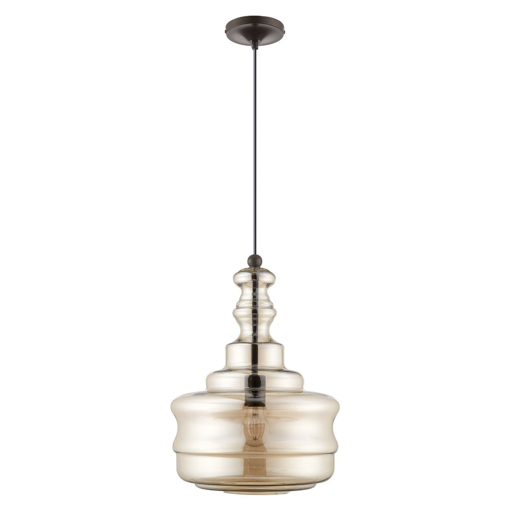 LIVEX LIGHTING  41225-92  Art Glass Mini Pendant